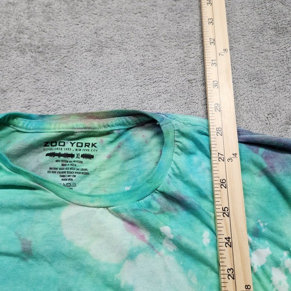 Zoo York Mens T Shirt‎ Crewneck Paint Blue Size XL - Picture 2 of 5
